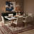 Woolum Metal Base Dining Table-775108468-775108469