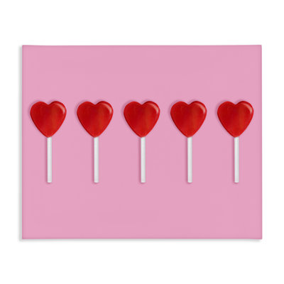 «Valentine's Heart Pops», conception par Lish Creative