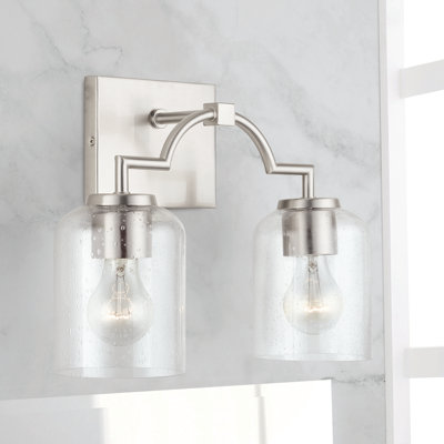 Éclairage pour salle de bain 2 lumières à intensité variable Achen