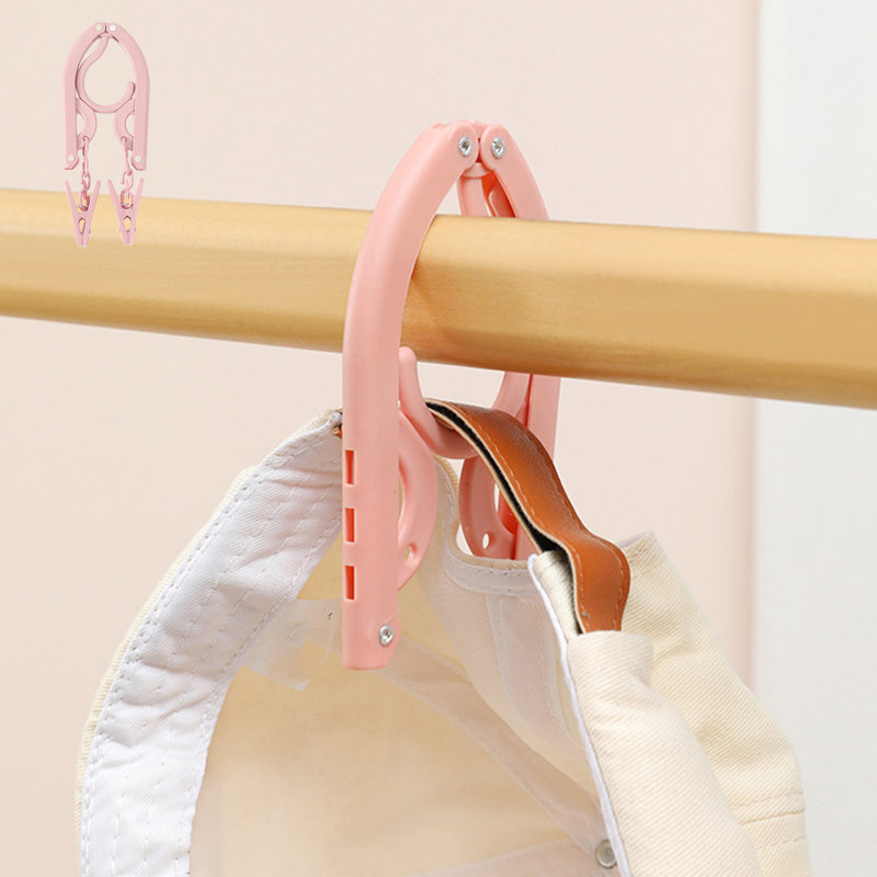 Portemanteau pliant et polyvalent, Rose