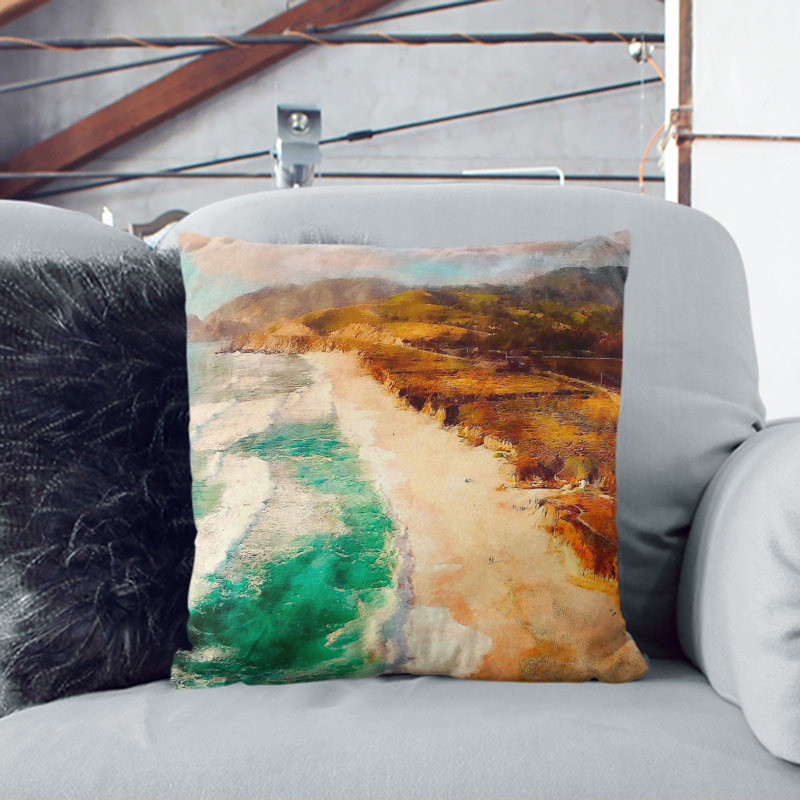 Square Cushion, White, 55cm H x 55cm W x 20cm D