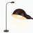 Regent 68" Bronze Industrial Adjustable Gooseneck LED Reading Floor Lamp, Bulb Included