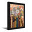 Plantes et fleurs, livres et fleurs sur fond de carreaux-226097696-226097699-226097700
