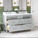 Ariel Monroe 61 Inch Double Rectangular Sink Bathroom Vanity With Pure White Quartz Countertop In White