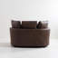 Fauteuil demi-tonneau rembourré de 55 po de largeur-2113809378