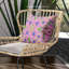 Indoor / Outdoor Paisley Square Cushion-711148443-711148434