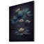 Fleurs chinoises bleues et blanches I - reproduction sur toile-315601498-315601510