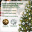 Artificial Hinged Christmas Tree with Cones-334923954-334923950
