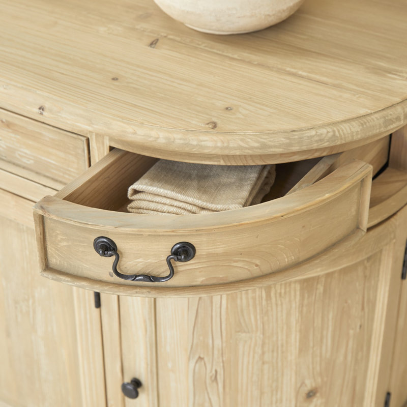 Celeste 88.58'' W Solid Wood Sideboard