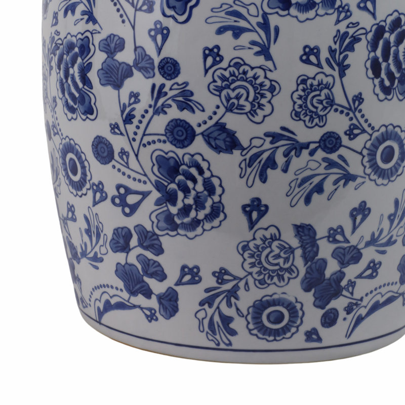 Tabouret en porcelaine LeeRoy