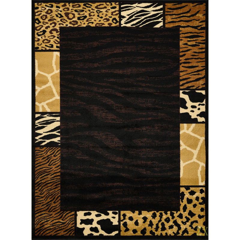 Tribes 2 Ft. 7 In. X 7 Ft. 3 In. Animal Print Area Rug, Runner 2'7" x 7'3"