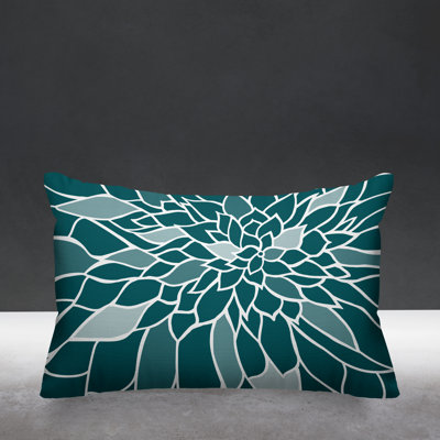 Raina Outdoor Reversible Throw Pillow