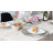 Abe Waterproof Mirrored Tabletop Vase 10-Hole Glass Centerpiece for Dining Table, Wedding & Home Decor Modern Contemporary Glam Stylish
