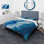 Ensemble de housse de couette pour macro designart geode slice-35228435