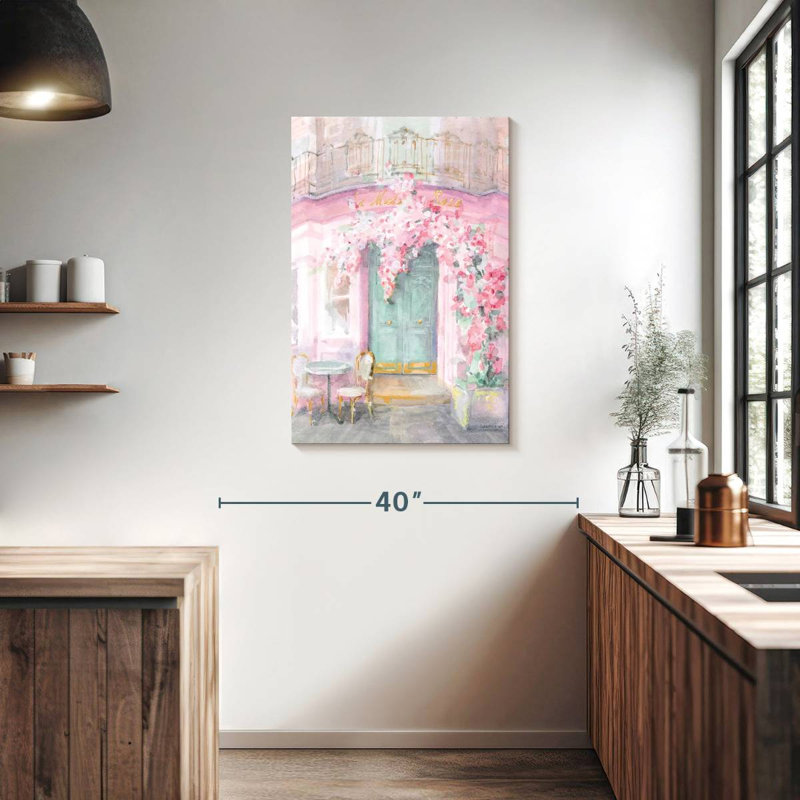 Pastel Paris IV, H 36 po x l 24 po