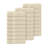 Willow 24 Pieces Hand Towel Set – 100% Combed Cotton, Premium Quality 630 GSM, Ivory, Ultra-Soft & Highly Absorbent (24 Hand Towels)-120631030-120631031