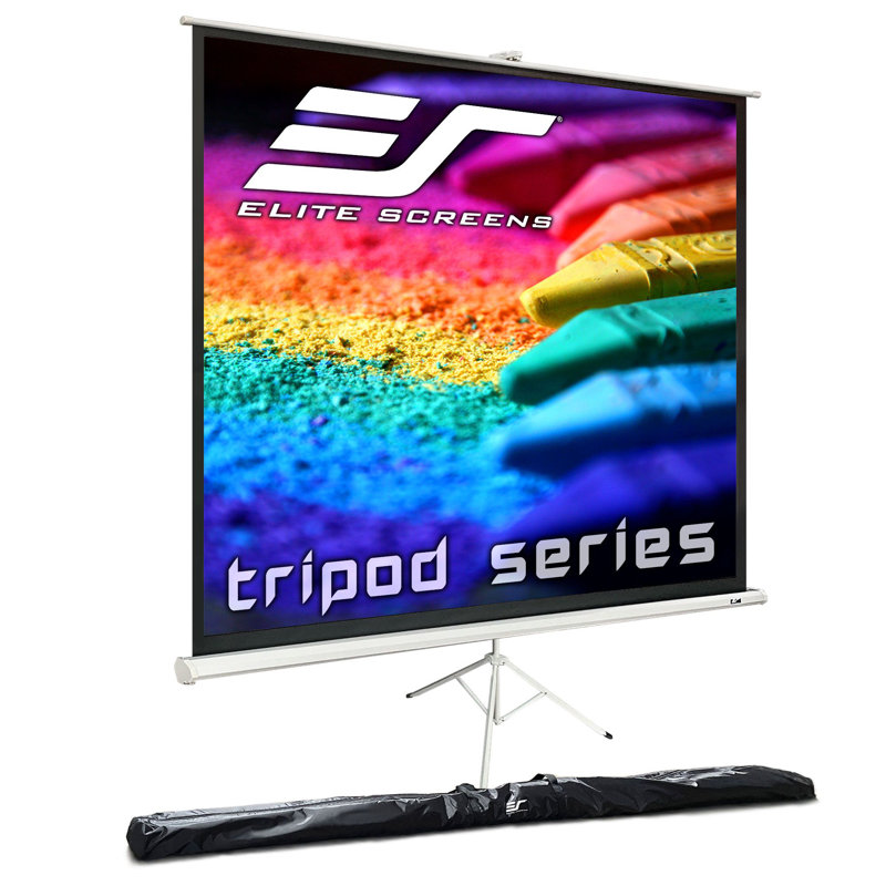 Elite Screens Portable Projector Screen Projector Screen, 119" Diagonal 1:1