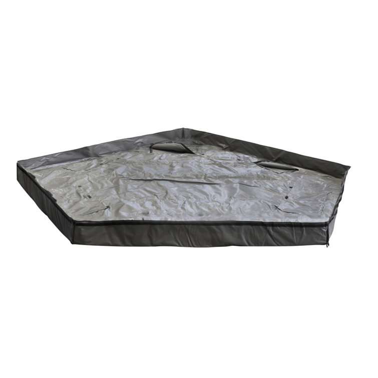 Clam X500 Insulated Thermal Tent Shelter & Removable Floor for Ice Fishing  