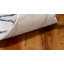 Tapis en polypropylène ivoire / gris foncé Alonnah-1376848982