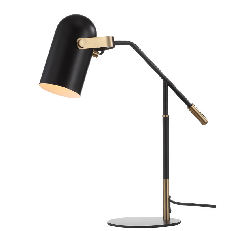Lampe de bureau noire 19,25 po Bullington