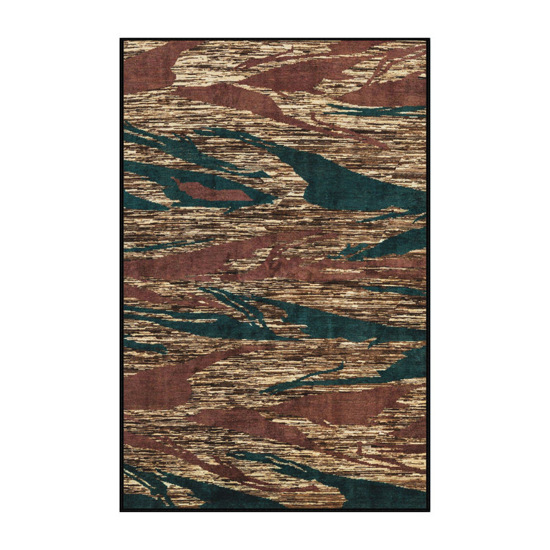 Tapis abstrait moderne 4205, Rectangle 5 pi x 7 pi