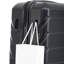 HIFINE TOURIST 20 "/ 24" / 28 "3 pièces / ensemble en valise à roulettes ABS, couleur assortie, avec serrure à combinaison (noir)