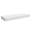 Comptoir de meuble-lavabo minimaliste de 60 po de largeur - Blanc