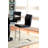 Leatherette 2Pcs Counter Height Dining Chairs