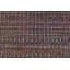 Tapis noir / rouille en laine rustique Berjesta Parita - 5 pi 0 po x 6 pi 6 po