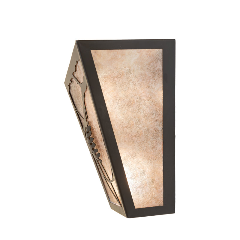 2 - Light Flush Mounted Sconce