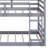 Triple-Decker Detachable Bunk Bed With Integrated Safety Ladders & Guardrails-1178644904