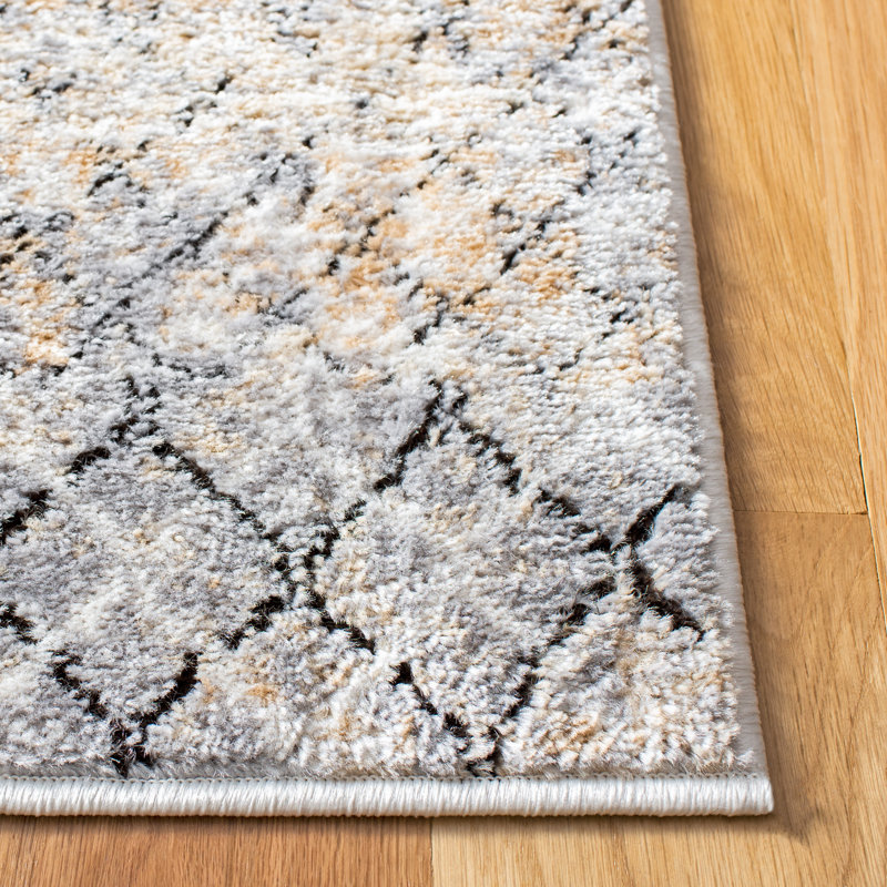 Dominguez 700 Performance Geometric Rug, Square 3'