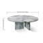 Table basse en marbre naturel bleu gris, petite table, table de salon, pierre naturelle