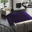 Wool Oriental Area Rug in Purple