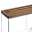 Acrylic and Wood Wall Paper Towel Holder