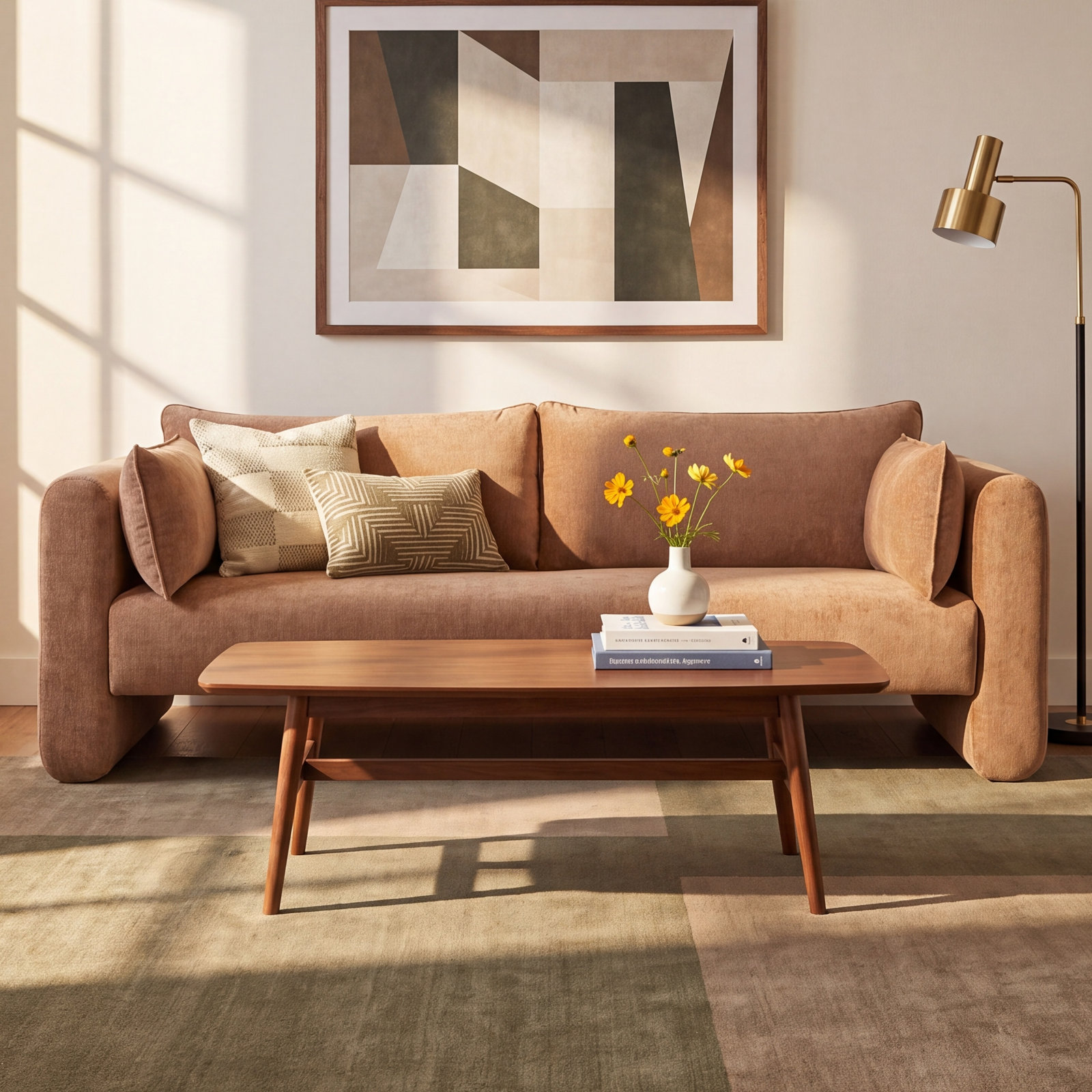 Lauro 85" Upholstered Sofa, Heritage Pink