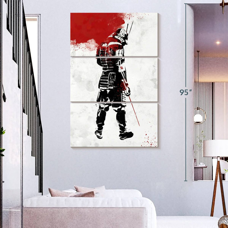 Sireci Samurai Warrior, 74" H x 48" W