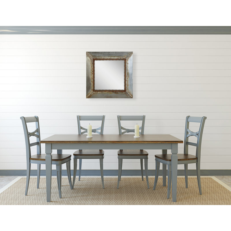 Metal Flat Wall Mirror