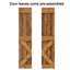 Porte de grange en bois massif avec quincaillerie d'installation-98425742-98425743