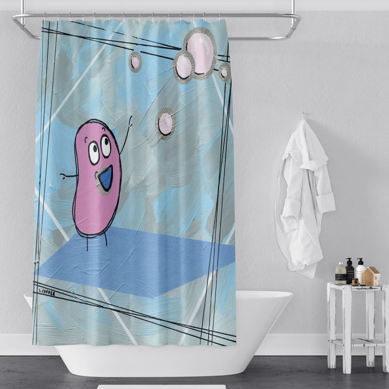 Rideau de douche Santara, H 72 po x l 70 po