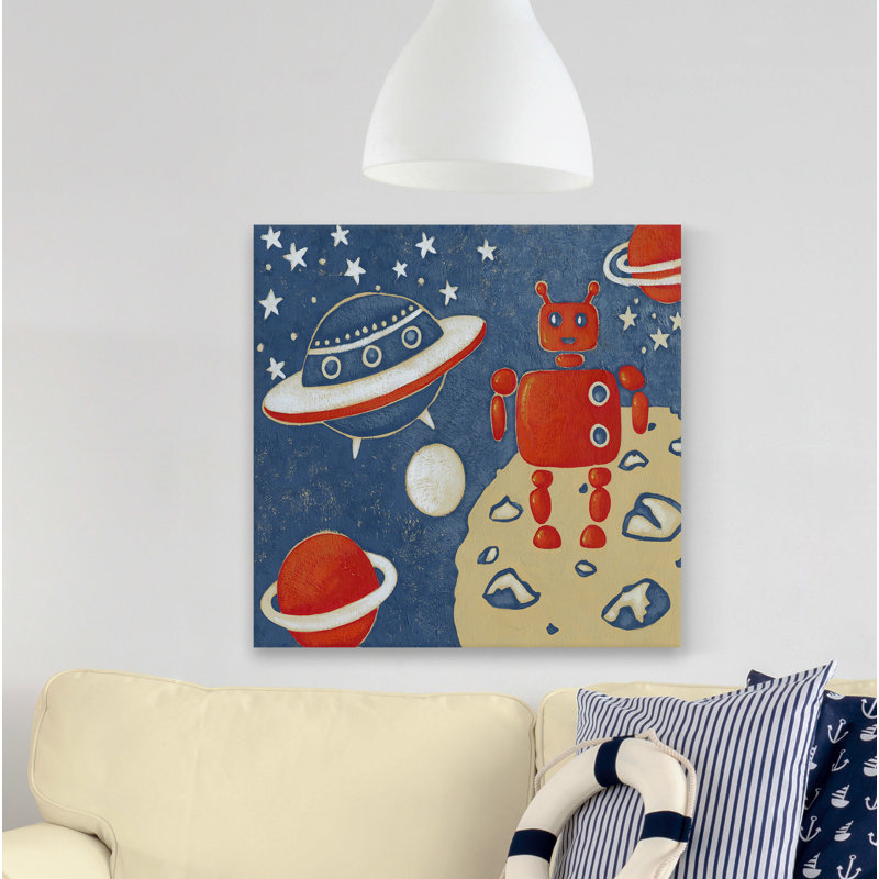 «Kiser Space Explorer II», reproduction sur toile tendue, H 40 po x l 40 po x P 1,5 po