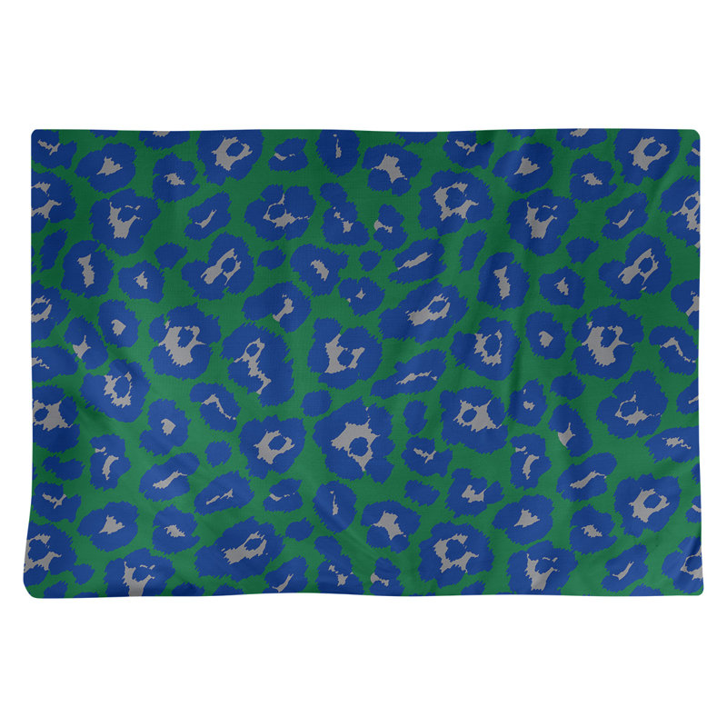 Napperon 18 "à dos de footballeur Seattle, Vert / argent / bleu, Coton
