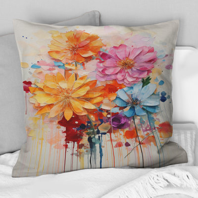 Coussin Collage Kaleidoscope I - Abstract Collages