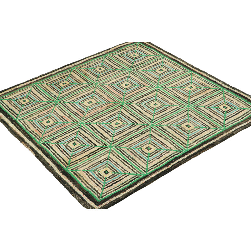 One-of-a-Kind 3'4x3'5 Area Rug