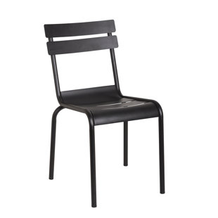 Chaise d'extérieur en métal 74533 (Ensemble de 4)