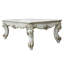 Table basse antique en nacre avec pieds sculptés - Sublime votre espace détente. Pieds finement travaillés, idéal pour la maison.