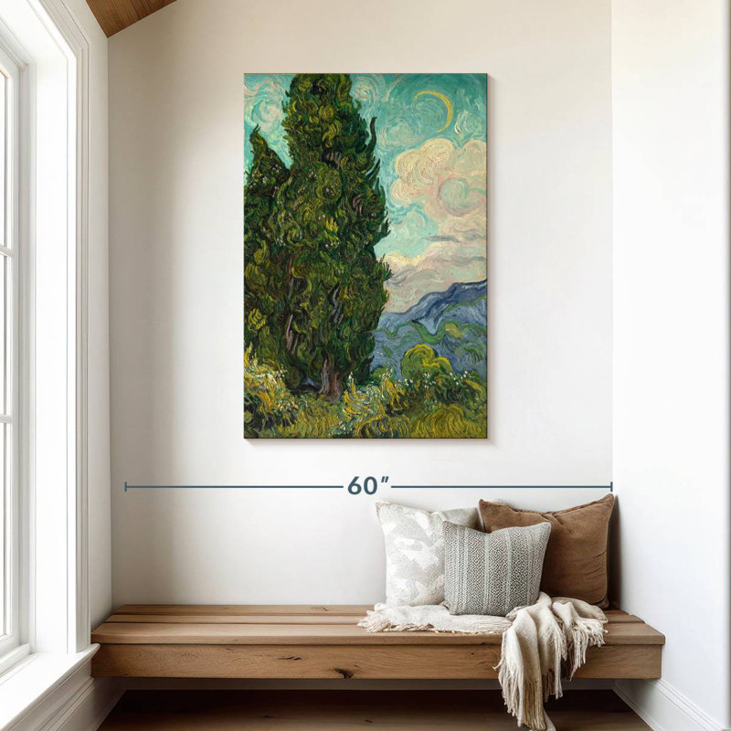 Harnek Cypresses, 45" H x 30" W