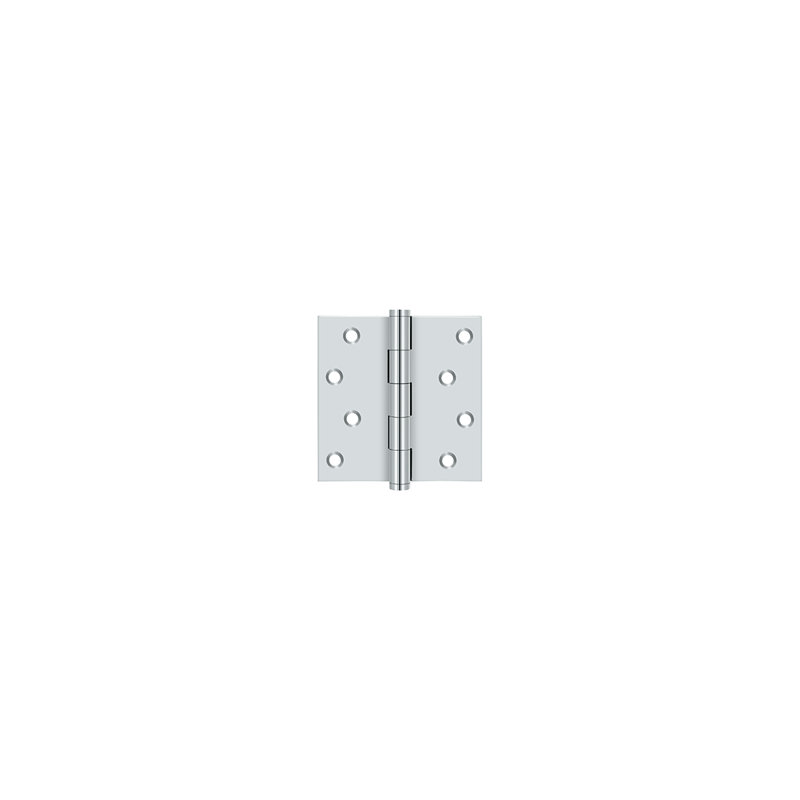 Butt Bearing Hinge, Polished Chrome