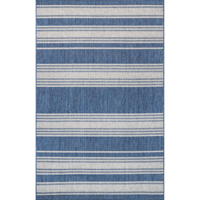 Romy Striped Indoor/Outdoor Area Rug