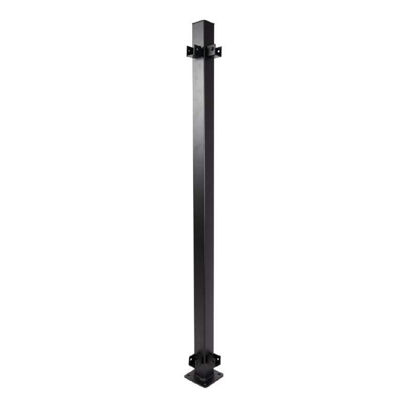 Fe26 2 in. W x 39.5 in. H Steel Railin.g Corner Post